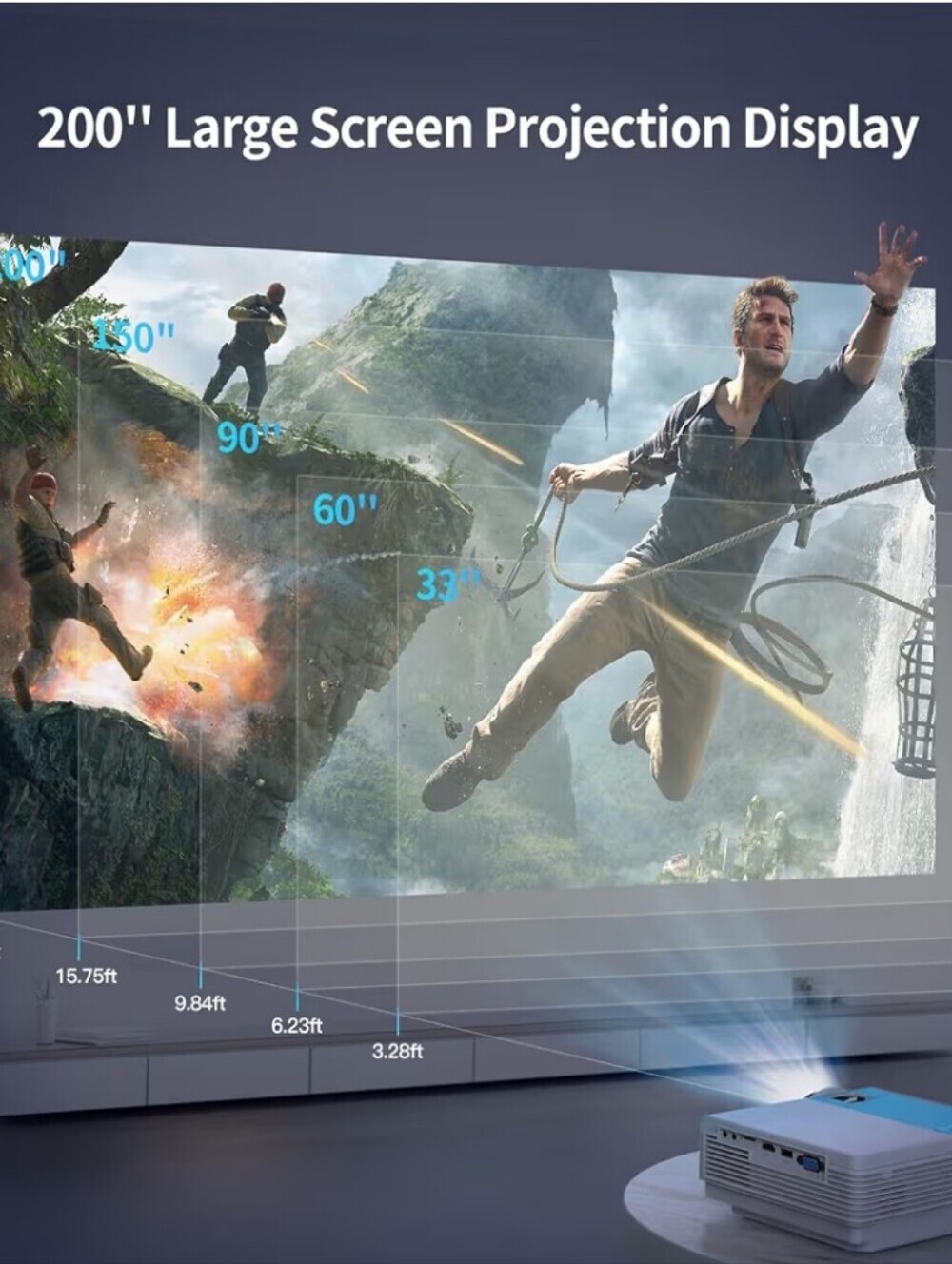 4K Projector - Picture 6 of 7